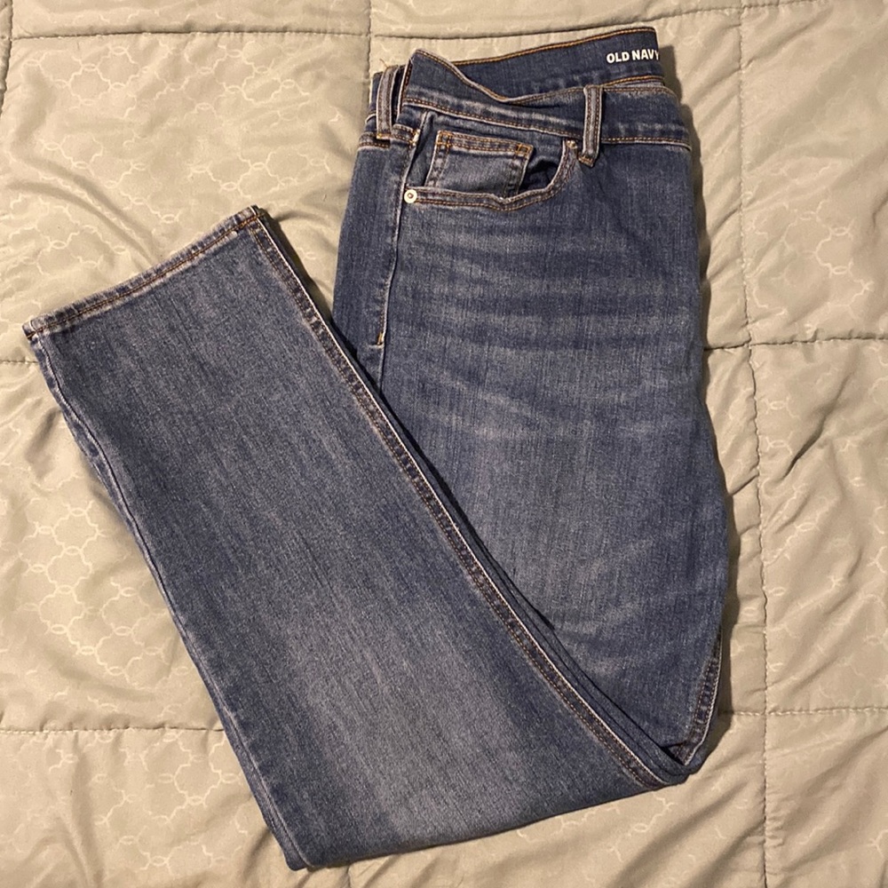 Old Navy Mid Rise Straight leg jeans